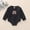 Black, variant on KONBECA Baby Boys Girls Rompers, Infants Pure Cotton Coverall, Baby Girl Boy Crewneck Sweatshirt Long Sleeve Romper, Solid Rainbow Oversized Sweater Bodysuit Outfits (0-24 Months)