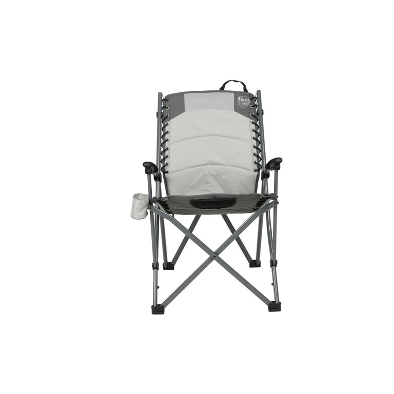 Timber Ridge Fraser Bungee Chair Gray Adult 6lbs Walmart