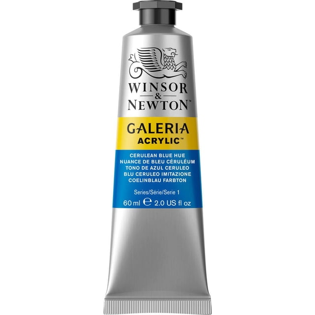 Pintura Acrílica Galería 60ml GRIS #465 Winsor & Newton azul SIN TAMAÑO
