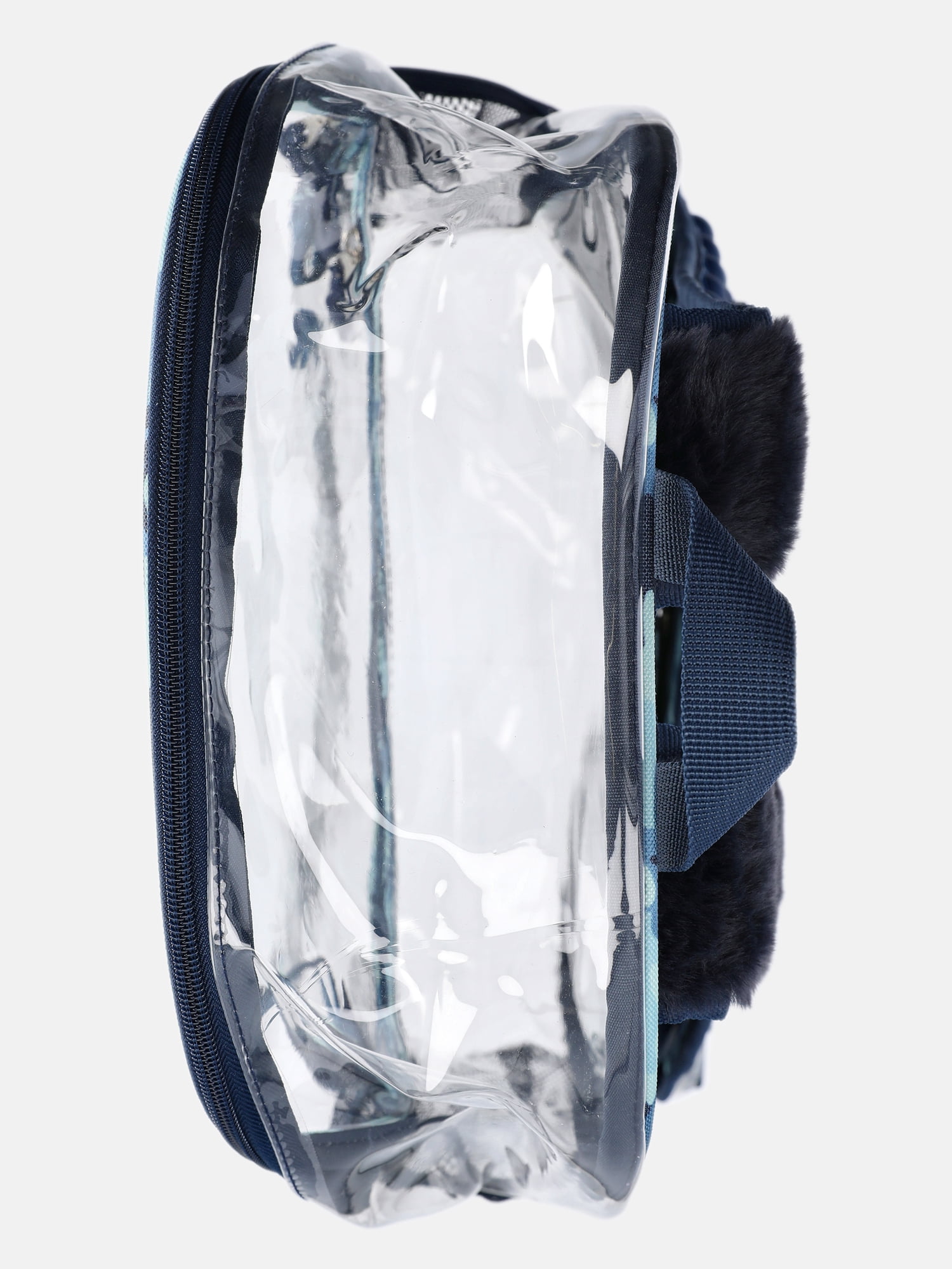 Wonder Nation Kids' Clear Shark 17" Sensory Backpack and Lunch Tote Set, 2-Piece, Blue