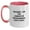 White/Pink, variant on Funny Gifts from Friends to Computer Programmers - Because I Am The Computer Programmer. That's Why. Two Tone Coffee Mug
