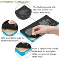 thumbnail image 3 of 1pc Wood Cutting Dies with Steel for DIY Leather Craft Cat Shape 254x127x9mm, 3 of 9