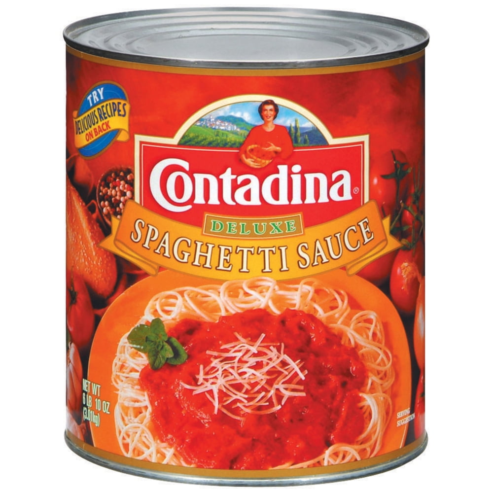 Contadina Deluxe Spaghetti Sauce 106oz