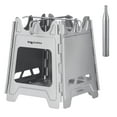 thumbnail image 1 of Outdoor Mini Fire Pits Folding Ti Bonfire Stove Hinge Wood, 1 of 8