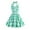 Green, variant on Fshinging Dresses For Girls 2025 Summer Sleeveless Plaid Pink Party Fashion Spring Summer Clothes Size 9-10 Years