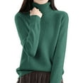 thumbnail image 1 of Chandail Col Roulé pour Femmes Pulls Col Roulé pour Femmes 2025 Surdimensionné Automne Manches Longues Doux Chandail Décontracté, Chandail Col Roulé pour Femmes TTTTG, 1 of 3
