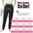 thumbnail image 2 of Women's Sweatpants with Pockets Soft Lounge Pants Casual Athletic Jogger Pants Drawstring for Workout Yoga Running, 2 of 7