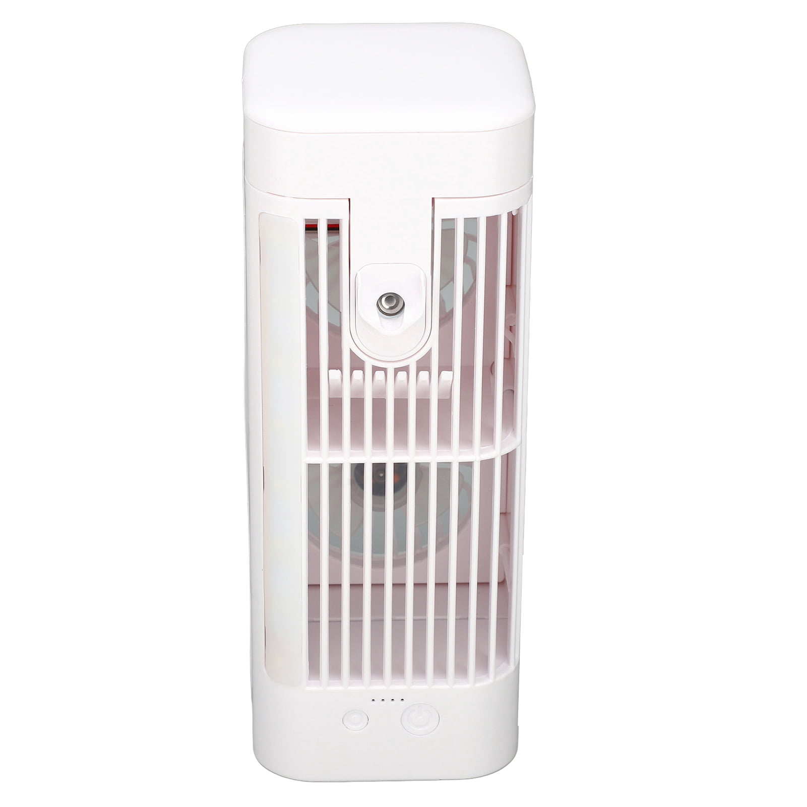 Portable Air Conditioner, Lightweight 3 Speeds USB Portable Air Conditioner Fan 3600mAh ABS Low Noise  for Home