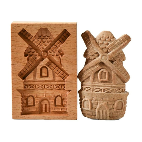 YIEMEEN Wood Cookie Mold for Baking Cookie Mold Raspberry Cookie Cutter for Cookie Stamp Embossing Craft Decorating Baking Tools