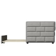 thumbnail image 6 of MODERNLUXE Upholstered Twin Size Daybed with Trundle for Bedroom, Gray, 6 of 13