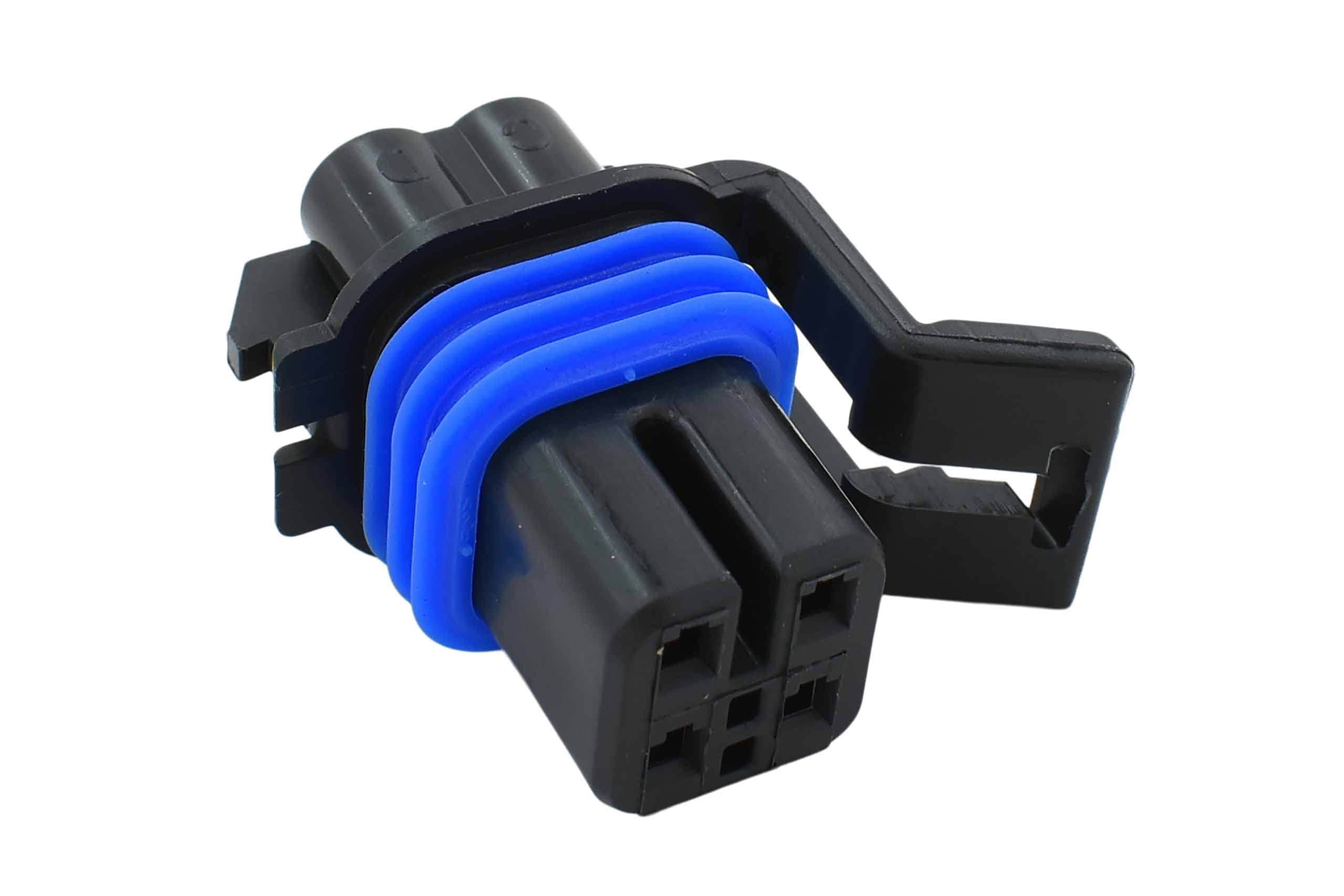 ICT Billet Oxygen Sensor 02 GM LS Sensor Square Female 1-Keyway Wire Connector Plug Component Kit Terminals Seals Metri-Pack 150 WC0XY34