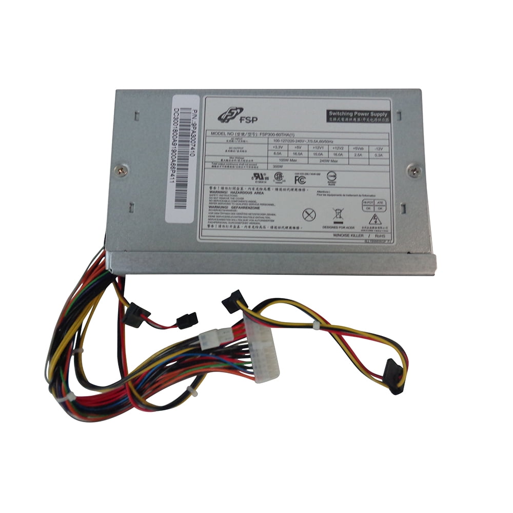 Acer Aspire Tc 885 Computer Power Supply 300w Dc 30018 00a Fsp300 60tha 1 Walmart Com