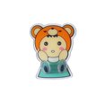 thumbnail image 1 of Hanger Cord Clips Holder Wall Hangers Animal Pattern PET ABS Material Stable Load Bearing Self Adhesive Hooks For Office For Power CordBear, 1 of 1