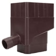 thumbnail image 3 of Water Diverter System, Rectangular Easy Installation Rainwater Collection System 40 Inch Hose  For Garden Watering White,Black,Green,Dark Brown, 3 of 8