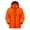 Orange, variant on SGFCWSX Mens Zip up Jacket with Hood Men Waterproof Outdoor Windproof Hiking Cozy Rain Coat Black Size XL
