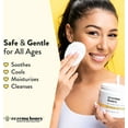 Eczema Honey Itch Cooling Face and Body Cotton Pad Rounds for Dry and