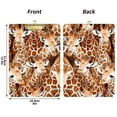 thumbnail image 5 of FORMRS Acrylic Clipboard with Low Profile Clip Standard A4 Letter Size, 12.5" x 9", Giraffe Head Pattern, 5 of 8