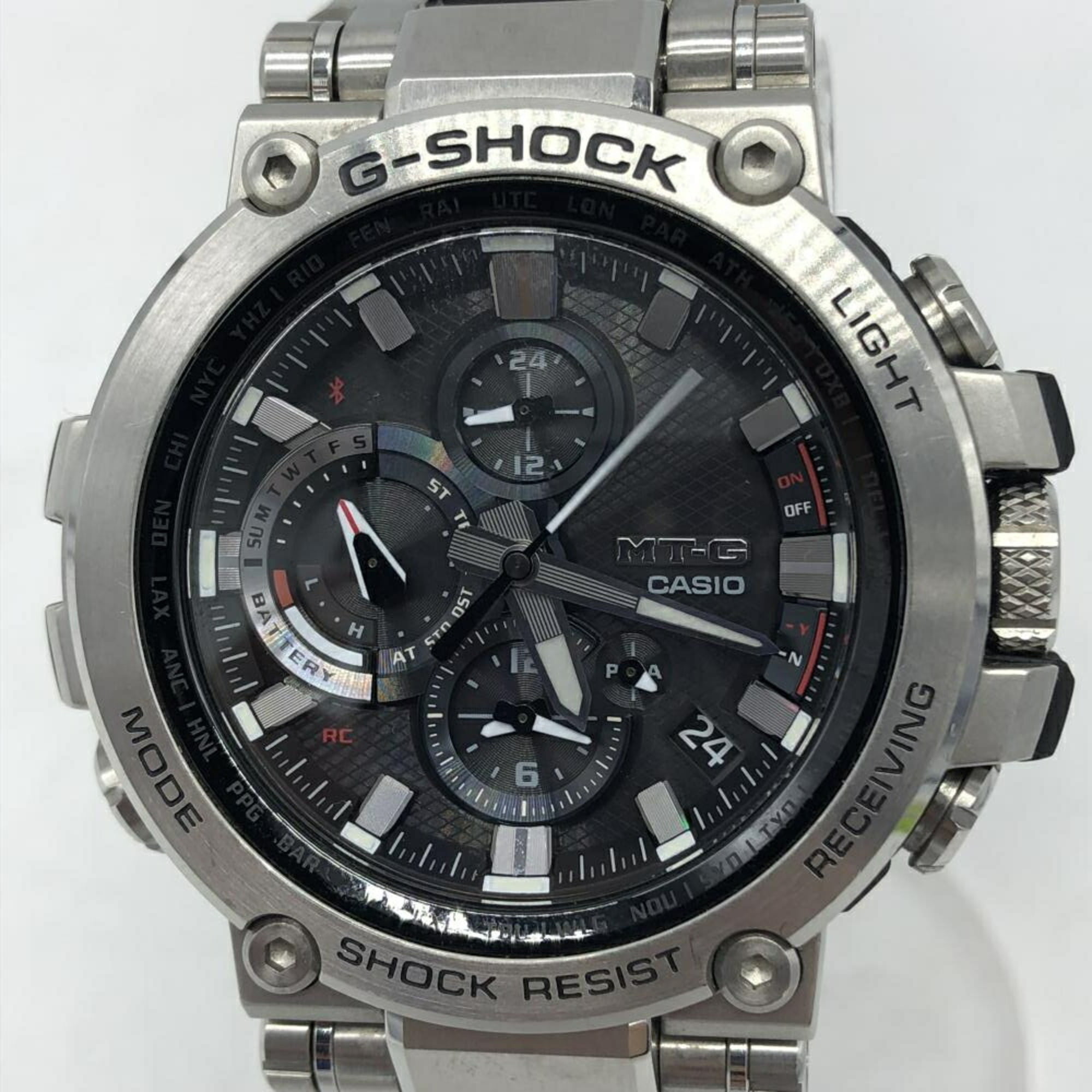 Authenticated Used CASIO G-SHOCK MTG-B1000-1AJF Bluetooth equipped