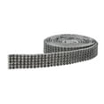 thumbnail image 1 of Abbracc Ruban de Strass en Maille 1,2 m Auto-Adhésif à Repasser pour Gris, 1 of 9