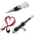 thumbnail image 1 of Elegante tapón de botella de vino tinto en forma de corazón Twist regalos de favores de boda Tmvgtek suministros de cocina, 1 of 6
