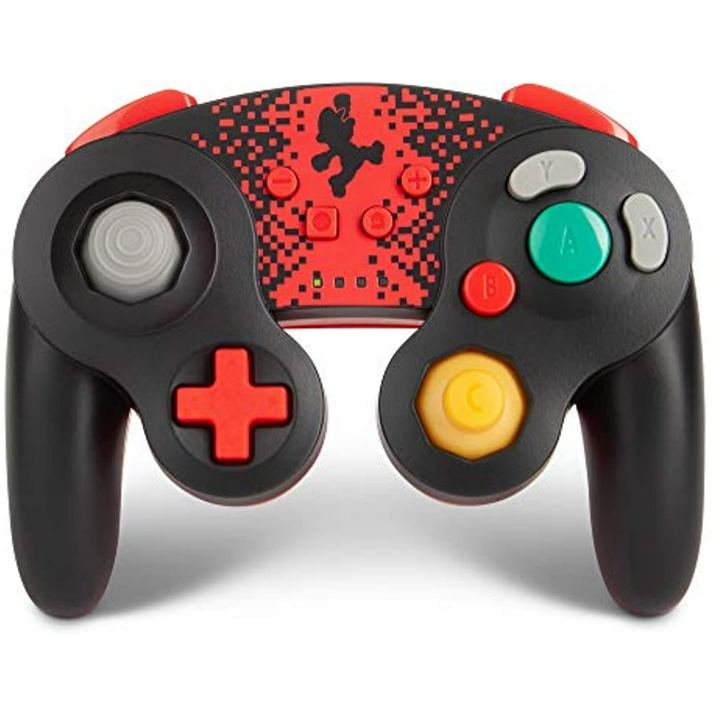PowerA Wireless GameCube Style Controller for Nintendo Switch Mario