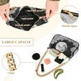 thumbnail image 2 of FORMRS Womens Shoulder Bag with Chain Strap Clutch Purse Cute Tote Handbag, Black Moon, 2 of 7