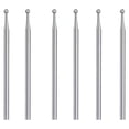 thumbnail image 2 of 6 Pcs Ball Burr Set, 3/32 Inch Sphere Burs Jewelry Carving Bits(2.3mm), 2 of 5