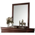 thumbnail image 3 of Acme Louis Philippe Wooden Frame Mirror, Multiple Colors Indoor, 3 of 9