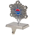 thumbnail image 4 of Pepsi Snowflake Christmas Stocking Holder - 6.5" - Silver and Blue, 4 of 8