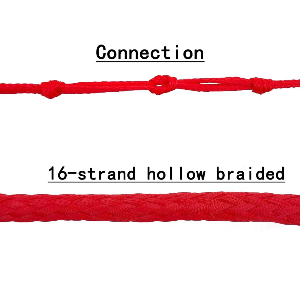 Yihuala Adjustable Wakesurf Rope Kayak Rope Boats Docking Line Pontoons Accessory Suitable for Various Skill Levels