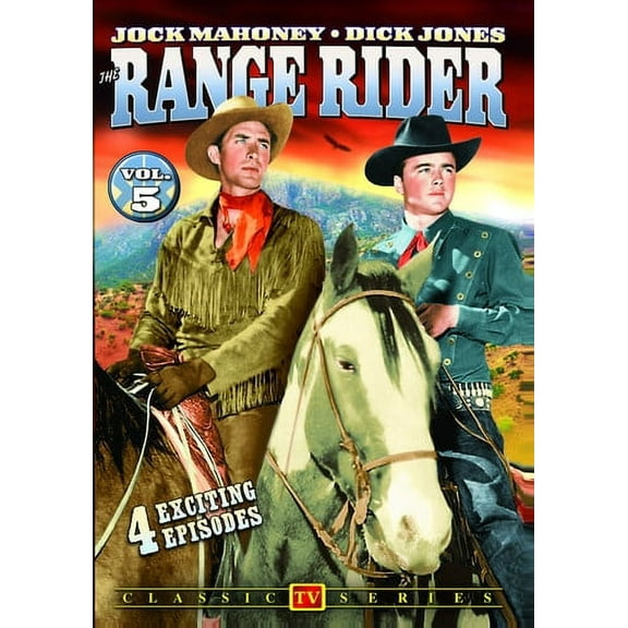 The Range Rider: Volume 5 (DVD), Alpha Video, Drama