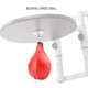 thumbnail image 2 of Bolsa inflable para colgar con forma de pelota de boxeo de velocidad, equipo de entrenamiento de MMA (rojo), 2 of 12