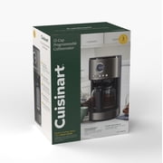 Cuisinart Stainless Steel 12-Cup Coffee Maker, Black