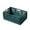 Green, variant on Large Folding Storage Basket, Durable Plastic Organizer for Fruits and Toys