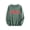 Greyish green, variant on Georgia Ga Vintage Athletic Sports Design Red TextClassic Crew Neck Sweatshirt, Easy Layer Long Sleeve Sweatshirt for Daily Life