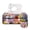 Floral Garden Print, variant on HELLHERO Colorful Heart Garden Sewing Machine Pad with 4 Pockets Sewing Accessories Foldable for Woman Gifts Sewing Classes