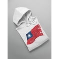 thumbnail image 3 of Taiwan Flag Hoodie Men -Image by Shutterstock, Male 3X-Large, 3 of 4