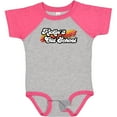 thumbnail image 3 of Inktastic Kickin' it Old School with Weathered Retro Stripe Boys or Girls Baby Bodysuit, 3 of 5