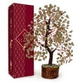 thumbnail image 1 of Árbol de Cristal KARMAPLEDGE con Aventurina Verde de 23 cm Hecho a Mano, 1 of 8