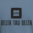 thumbnail image 3 of CafePress - Delta Tau Delta Black Stacked Signature T Shirt - Mens Comfort Colors Shirt, 3 of 5