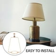 thumbnail image 6 of FRCOLOR Lamp Shade Holder Lamp Shade Harp Lamp Shade Frame Replacement Lamp Shade Harp, 6 of 8