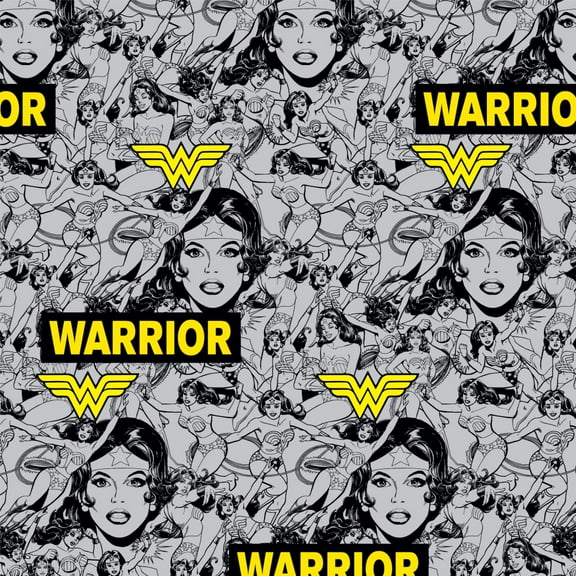 Wonder Woman Warrior Pattern Premium Roll Gift Wrap Wrapping Paper