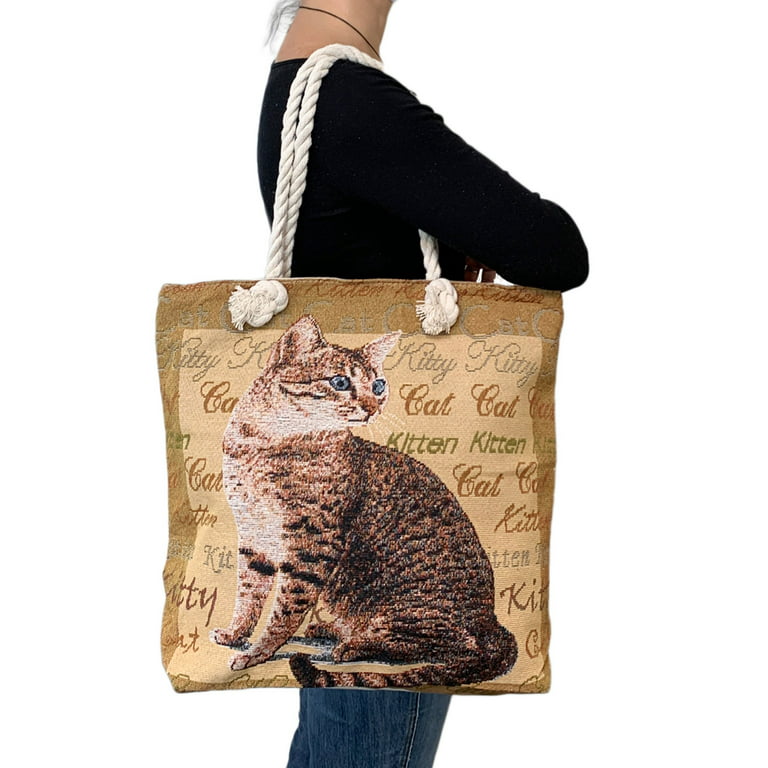 Empire Cove Cat Print Crossbody Bag