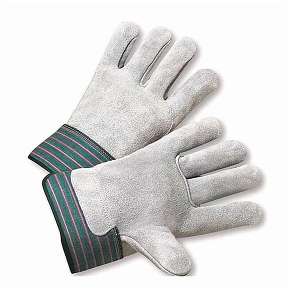 Pip Leather Gloves,M,Gunn Cut,PR,PK12 600-EA