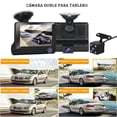 thumbnail image 4 of Feiniao Cámara de salpicadero, Cámaras Dash CAM para Auto, Full HD de 1080P con Pantalla IPS de 4 Pulgadas Grabadora de conducción Visión Gran Angular Sensor G Grabación en Bucle, 4 of 5