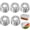 50pcs, variant on Thickened Aluminum Foil Food Covers,50/100PCS Reusable Aluminum Foil Food Covers,Pop-Up Tin Foil Food Insulation Cover,Heat Resistant Elastic for Meals Vegetable Fruit Leftovers for Food Storage
