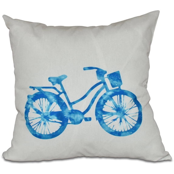 Simply Daisy 16" x 16" Life Cycle Geometric Print Pillow