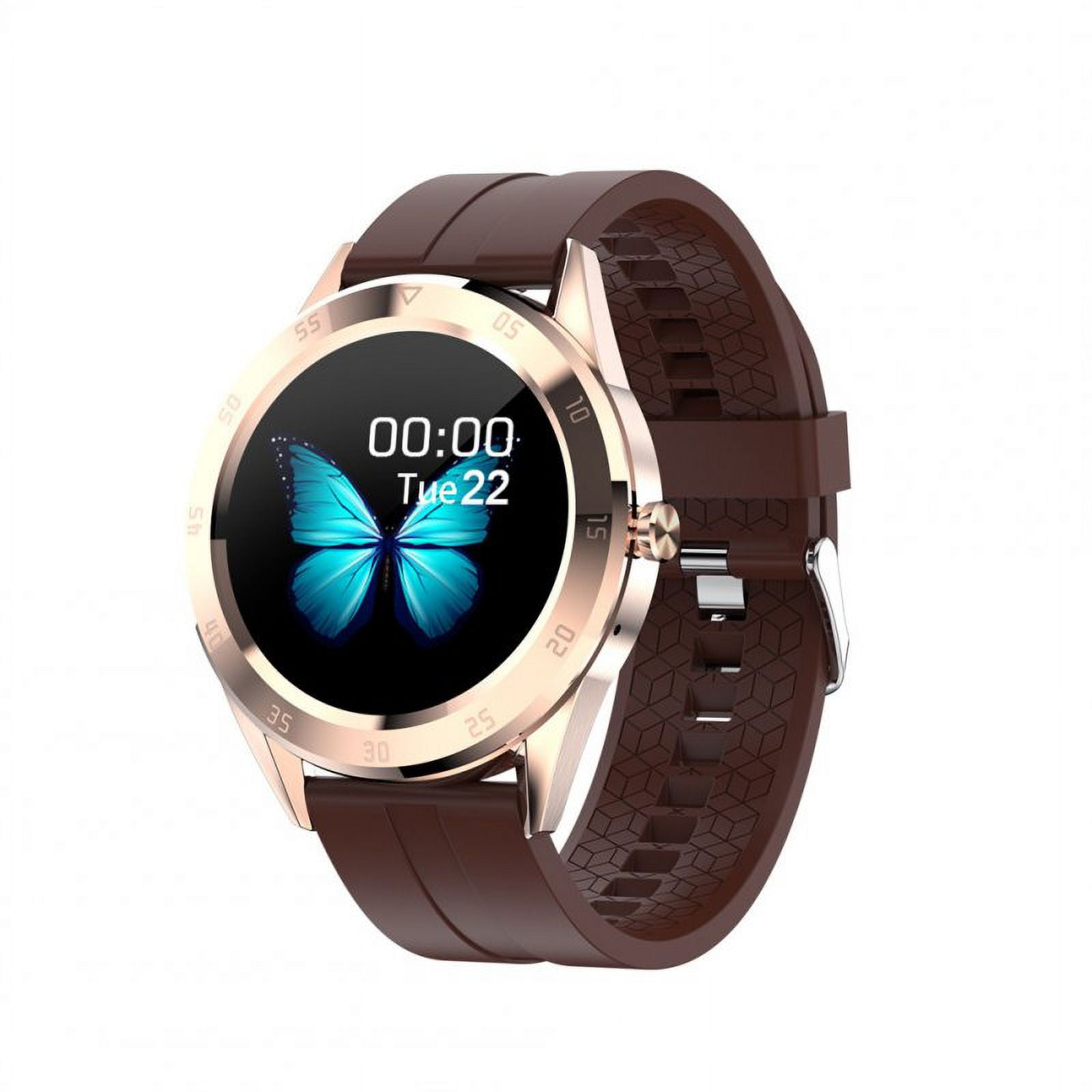 Metal Y10 Waterproof Smart Watch Heart Rate Blood Pressure Step Counting Calorie Burn Testing Monitor Sports Fitness Tracker Smartwatch black Walmart