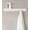 White, variant on Coat Rack Wall Mount| Modern Coat Rack with Hidden Hooks and Shelf | Designer Metal Wall Mounted Clothes Hook | Heavy Duty Entryway Wall Hanger