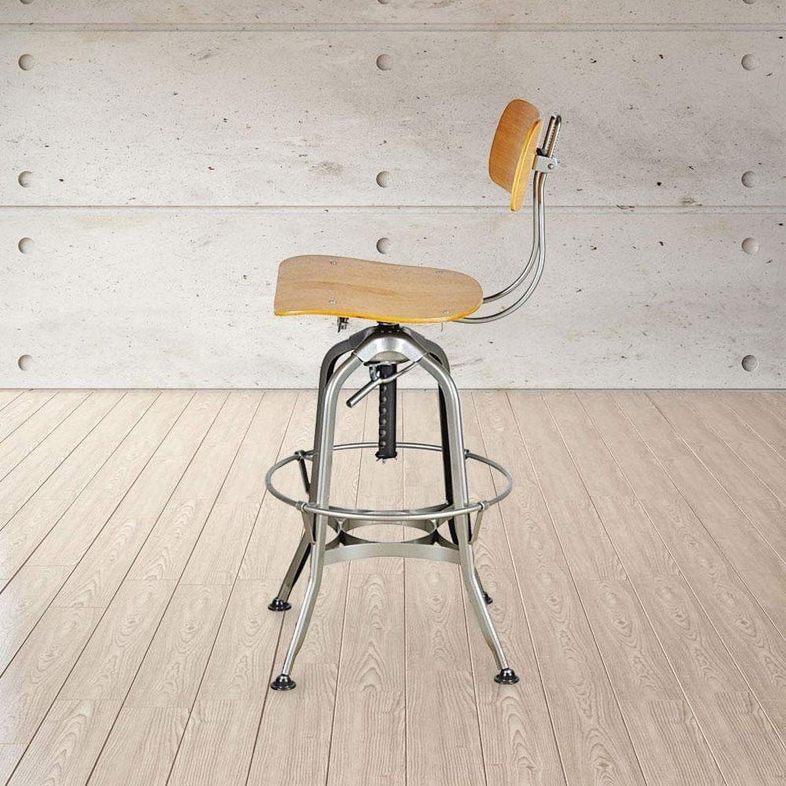 Toledo Swivel Adjustable Height Bar Stool